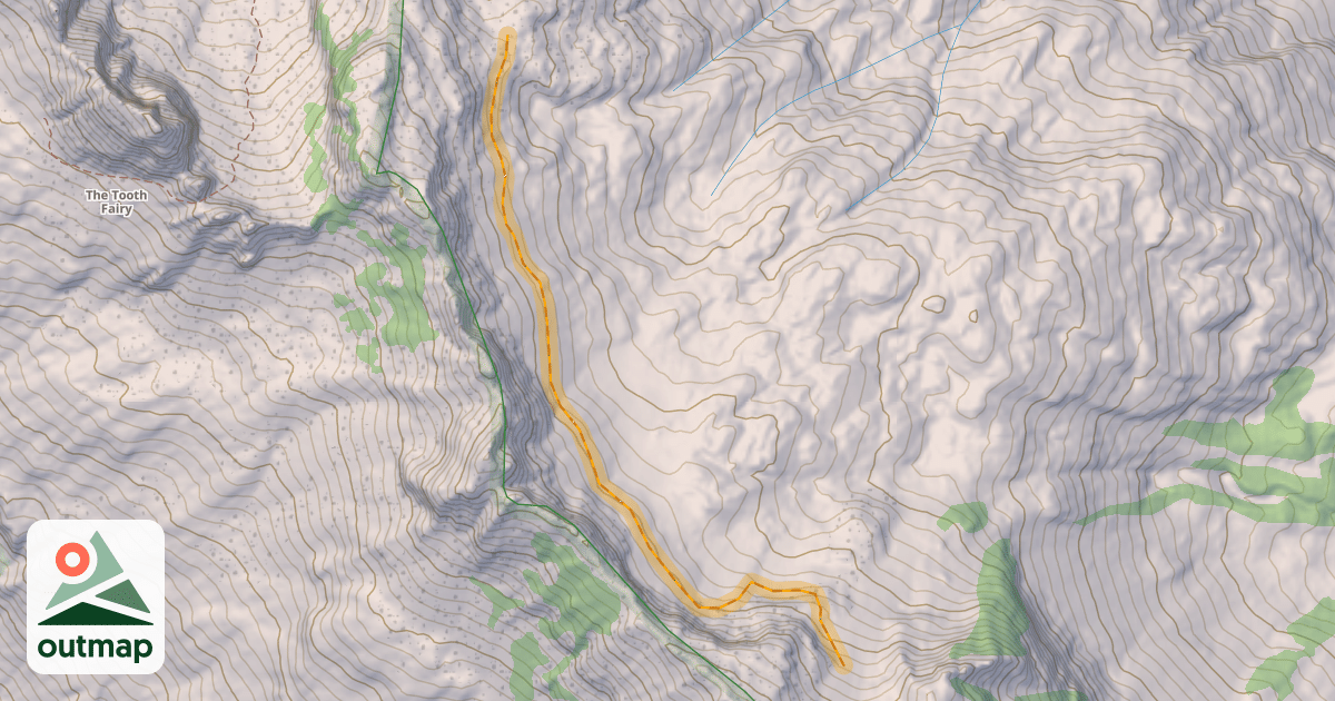 Map of High Traverse