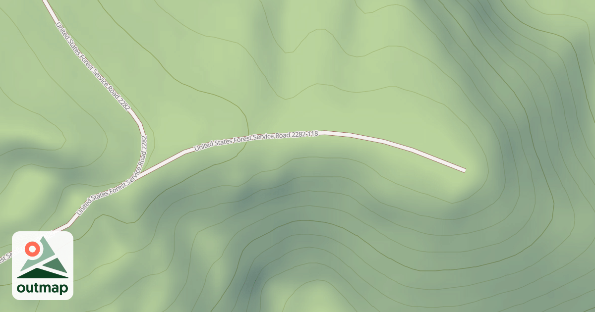 Map of USFS National Forest System Roads {B7BF2951-8709-4696-B163-C5083DCBC631}
