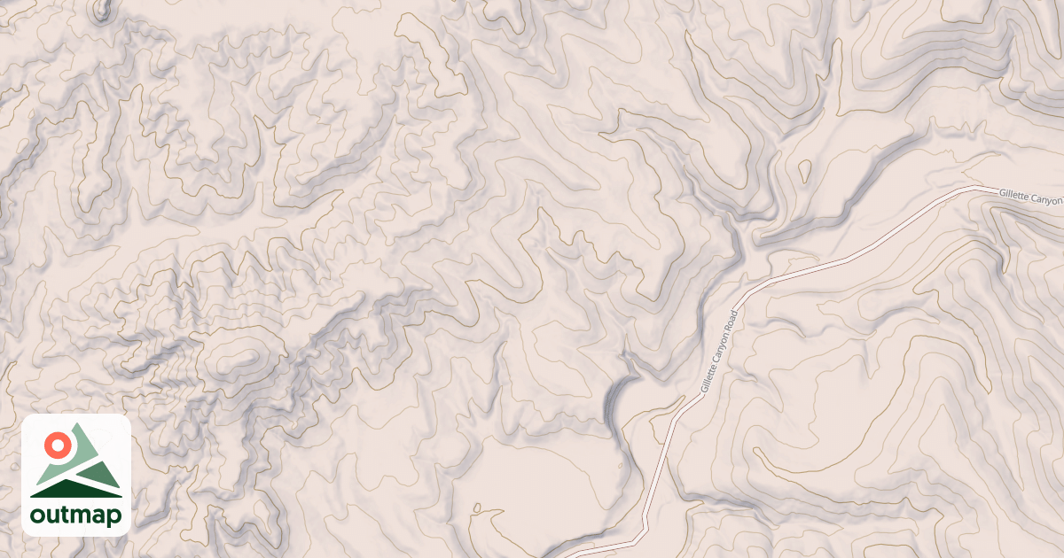 Map of FIVE LOADS FLAT