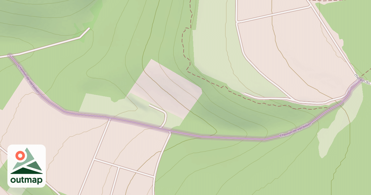 Map of Chemin de val billier
