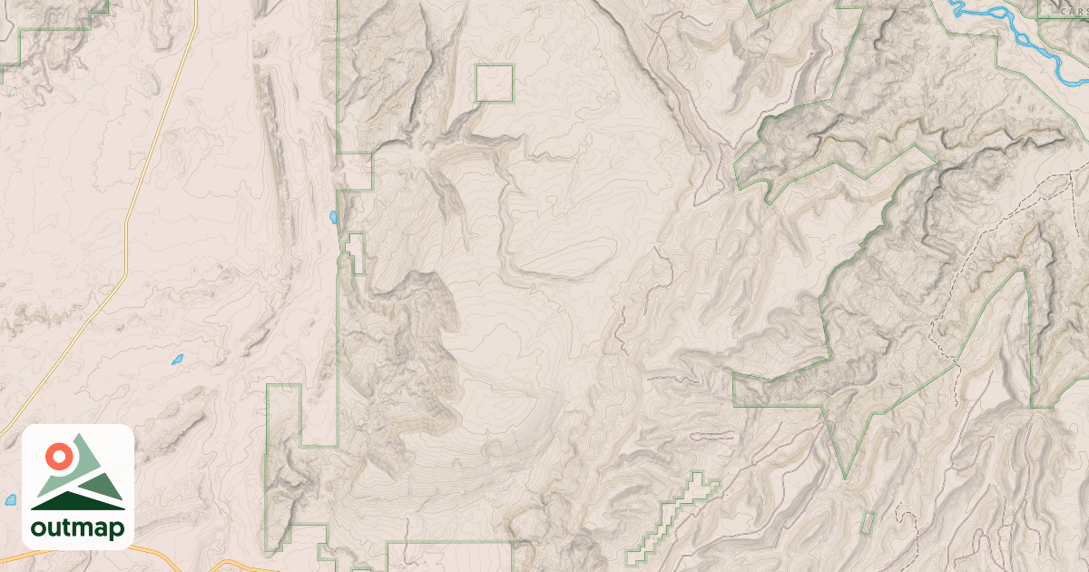 Map of FRENCH MESA