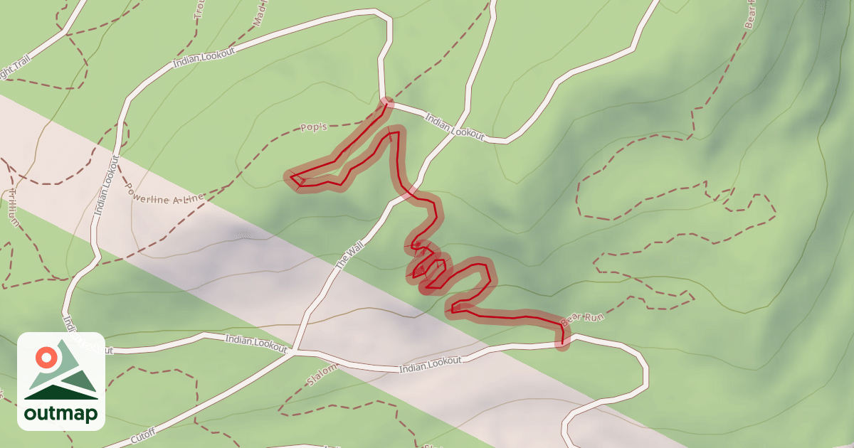 Map of Off the Wall