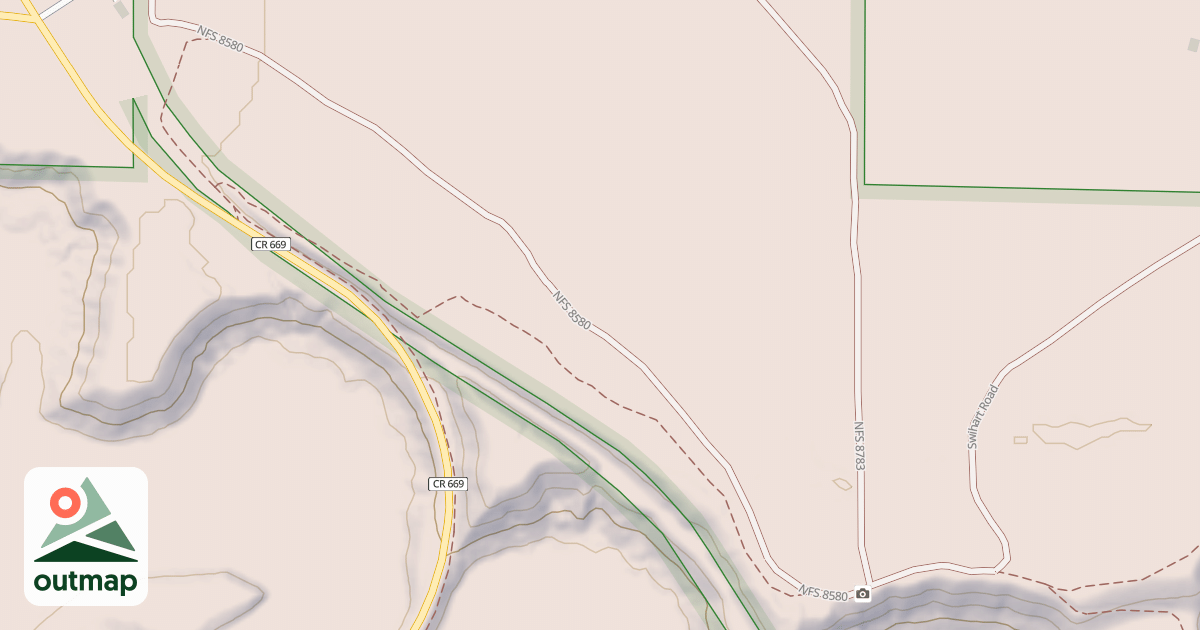 Map of 8580