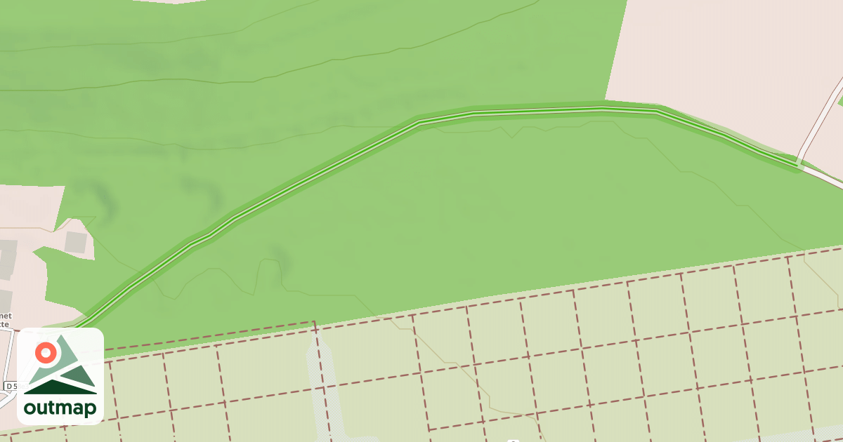 Map of Chemin de Ceinture