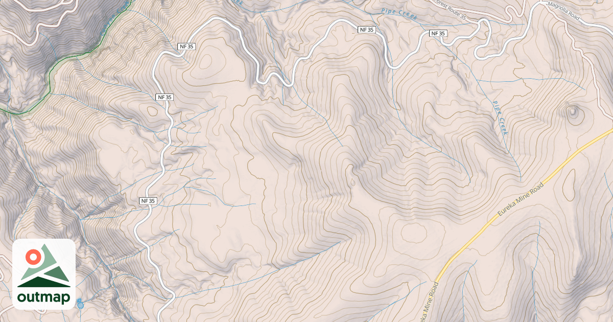 Map of CAL IDA SCALES