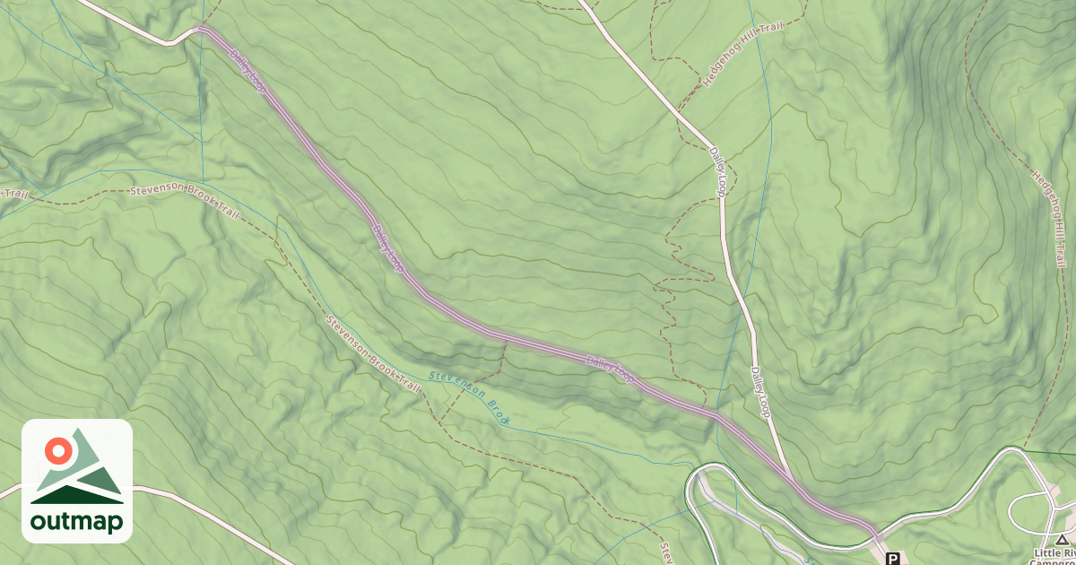 Map of Dalley Loop