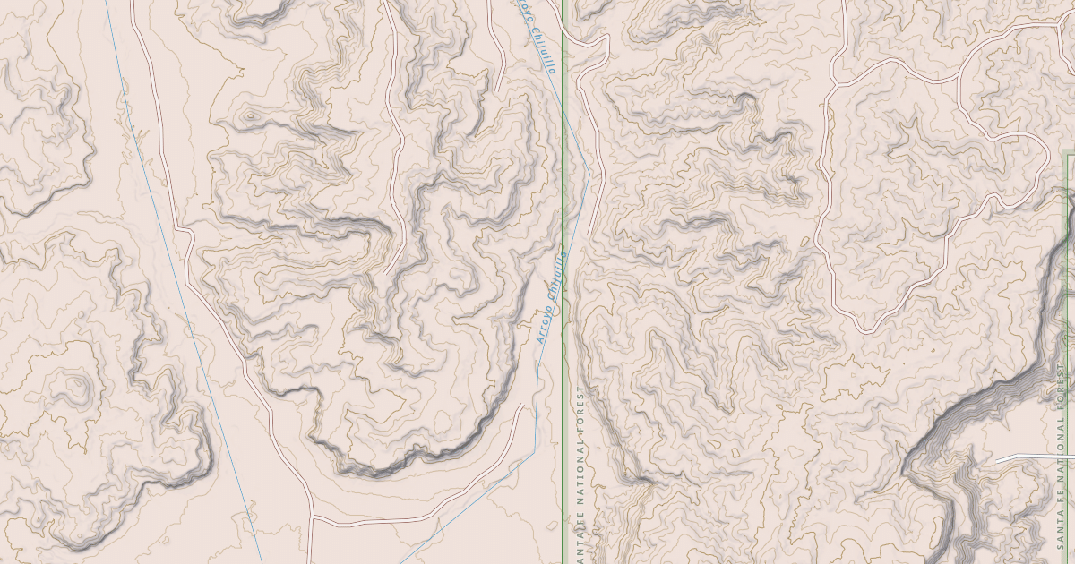 Map preview of USFS Motor Vehicle Use Map Roads {12EEFCFF-A4A5-4CF0-A0B0-32E086B7A783}