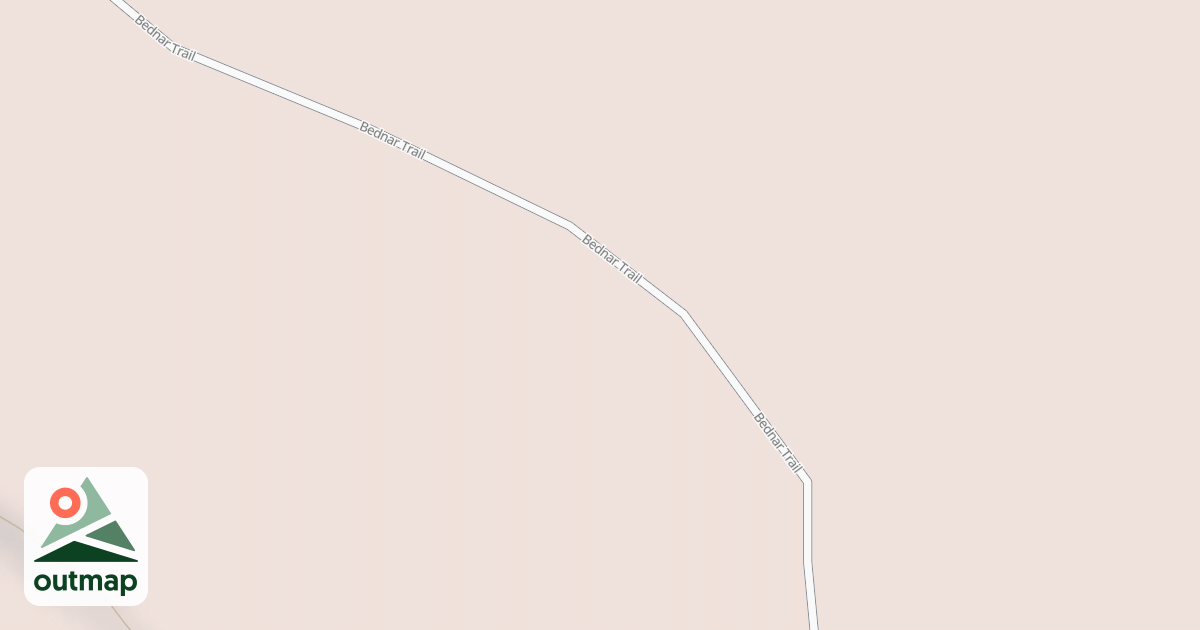 Map of Warroad/Roseau Trails