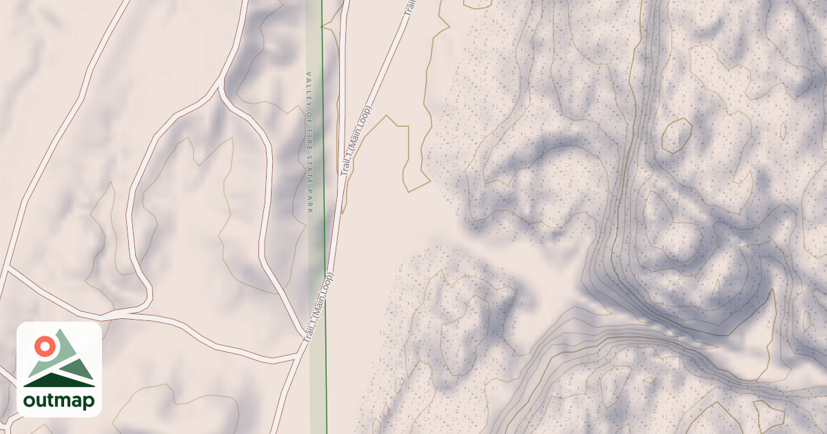 Map of BLM National GTLF Public Motorized Roads 34e88ae9-b333-4bb9-84cc-592a6ee19183