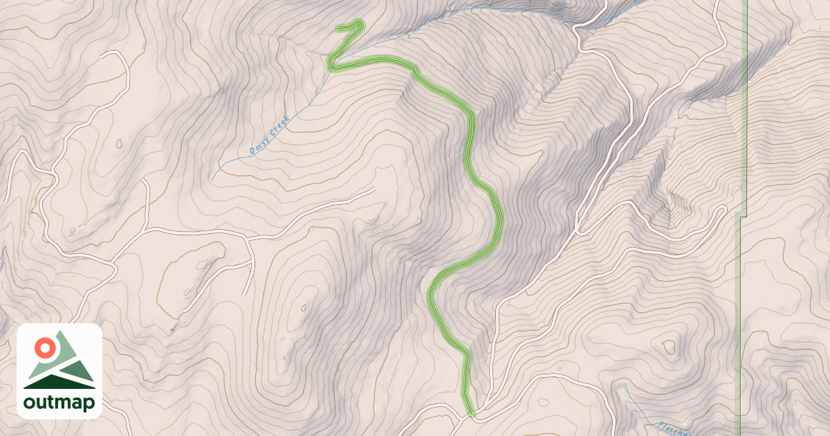 Map of Logging Road