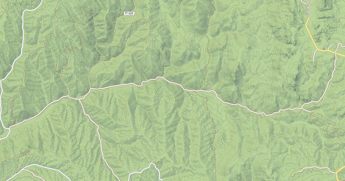 Map preview of FERN CREEK