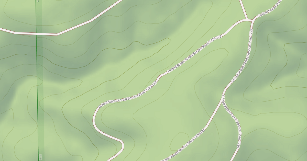 Map preview of USFS Motor Vehicle Use Map Roads {2098E79D-6A33-40C8-85DD-F81D91F018D9}