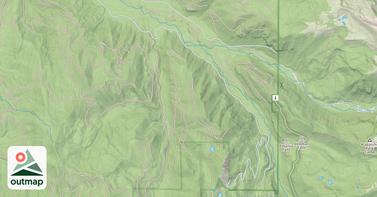 Map of LAKE WEST