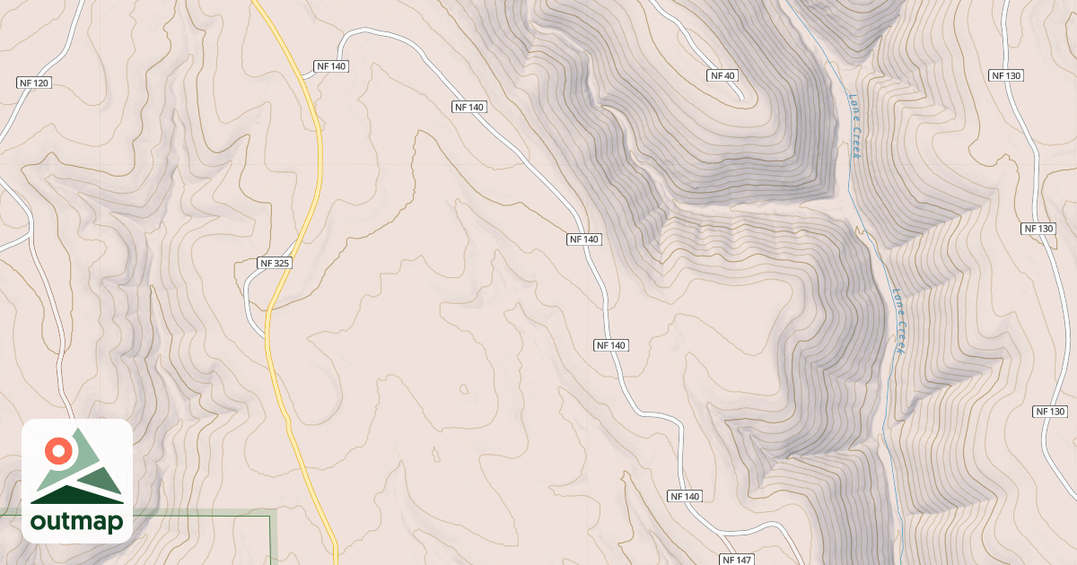 Map of USFS Motor Vehicle Use Map Roads {39D5AA36-AFAD-48C6-9A22-3A679C9835A0}