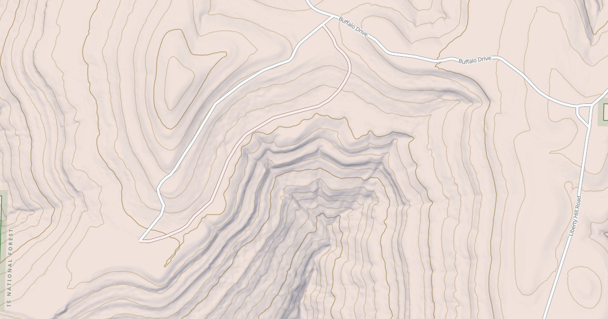 Map preview of WHITZEN HOLLOW