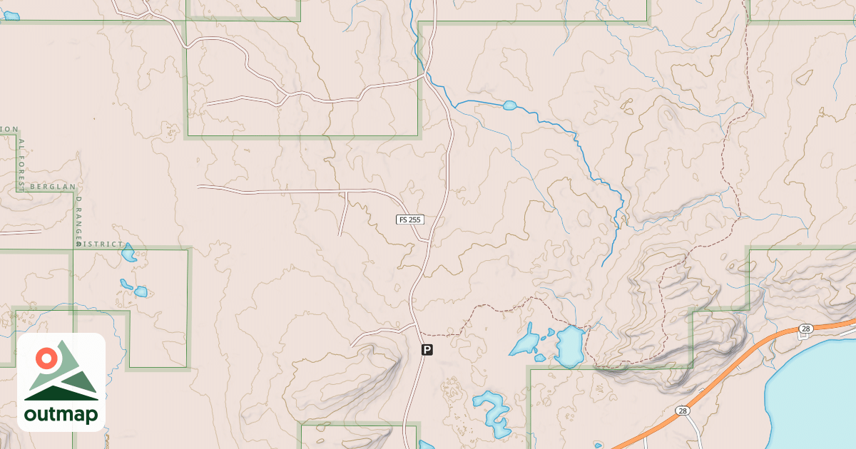 Map of FDR250