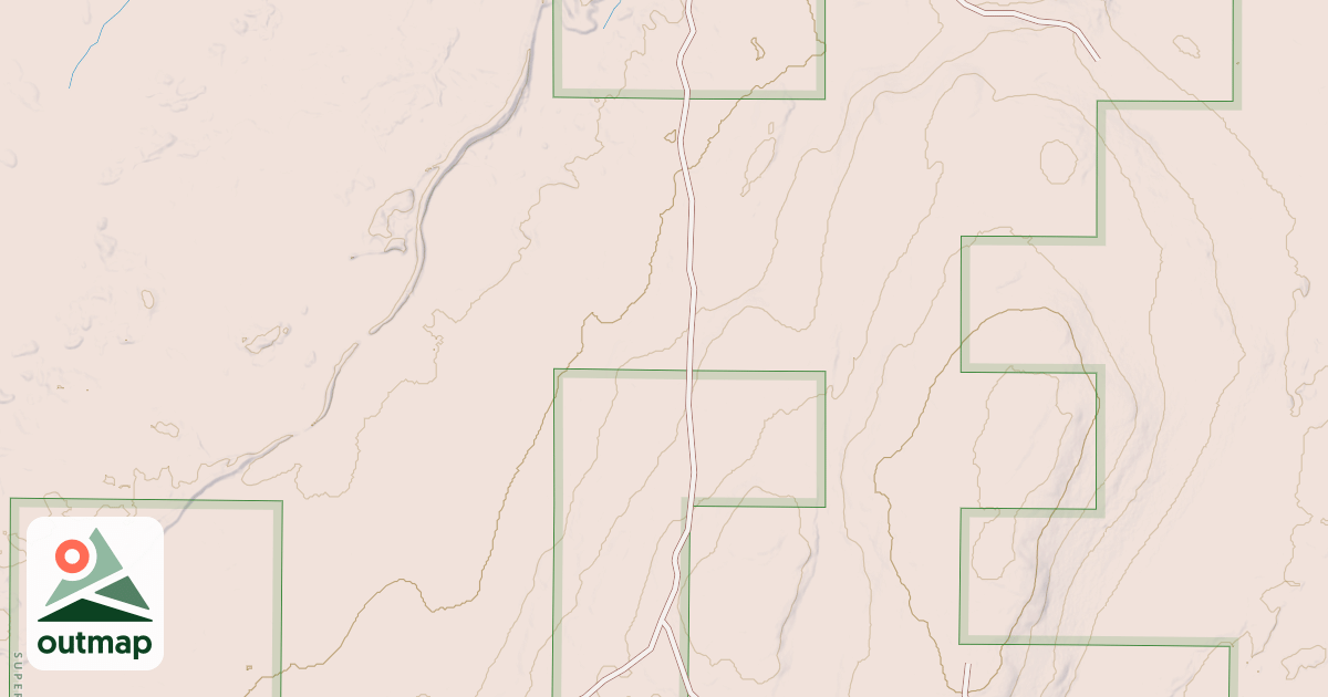 Map of MCDOUGAL LAKE