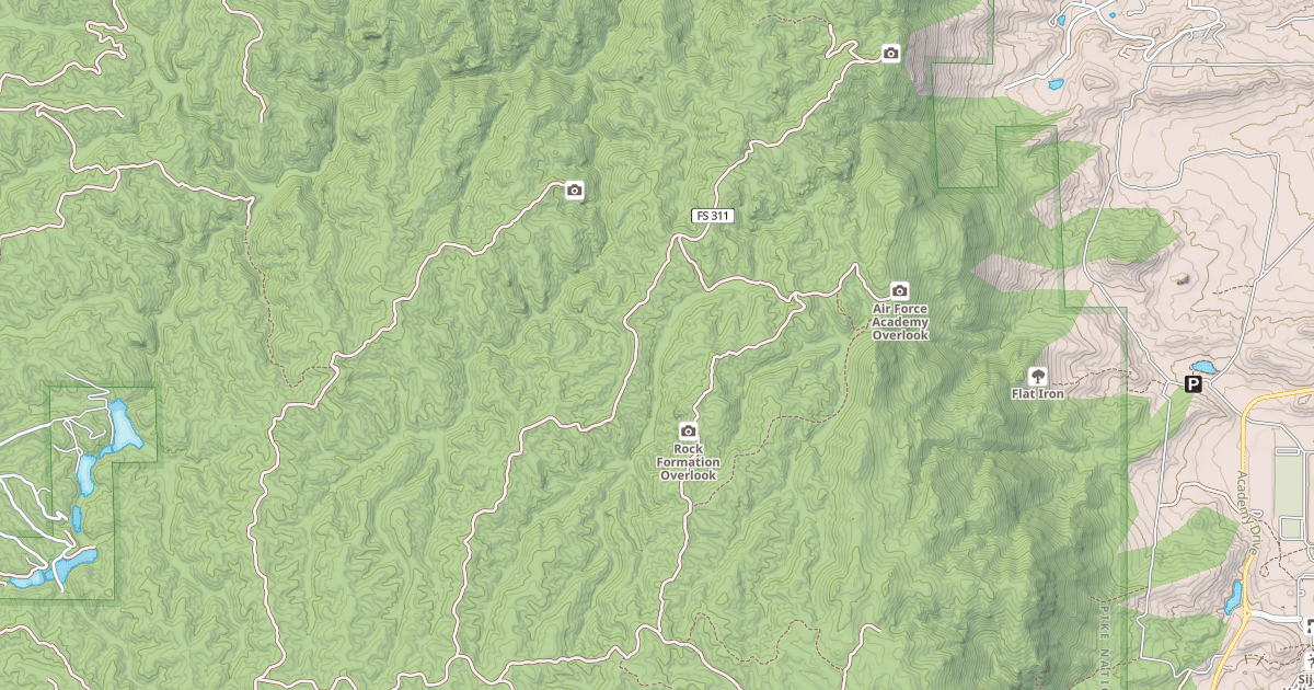 Map preview of HELL CREEK