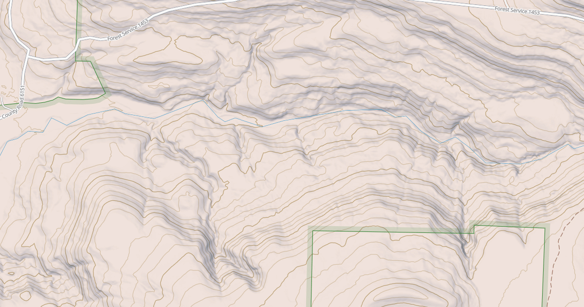 Map preview of USFS National Forest System Roads {17247ADF-AB62-4C31-B251-26204C913A4C}
