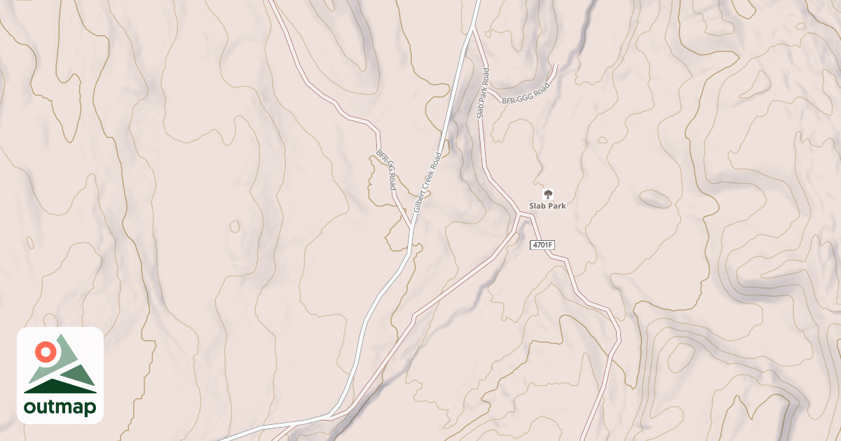 Map of SLAB PARK