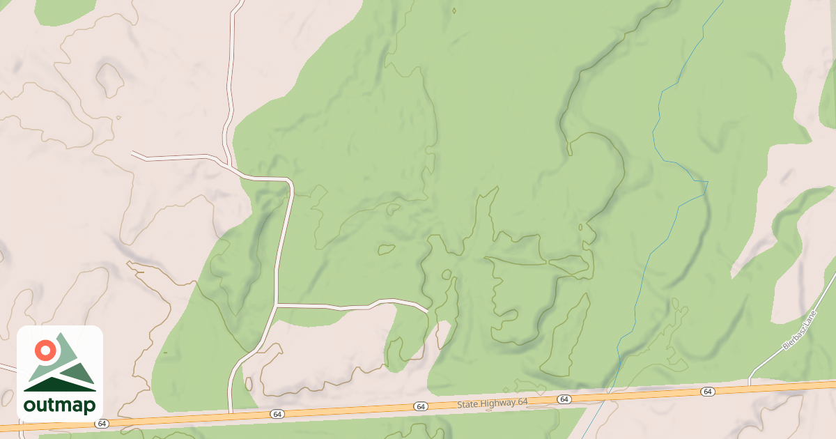 Map of BIG STUMP SPUR