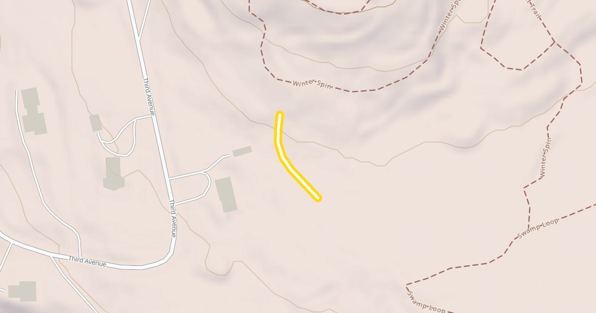 Map preview of Voyageur Loop