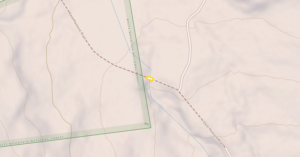 Map preview of East Pasture Trail