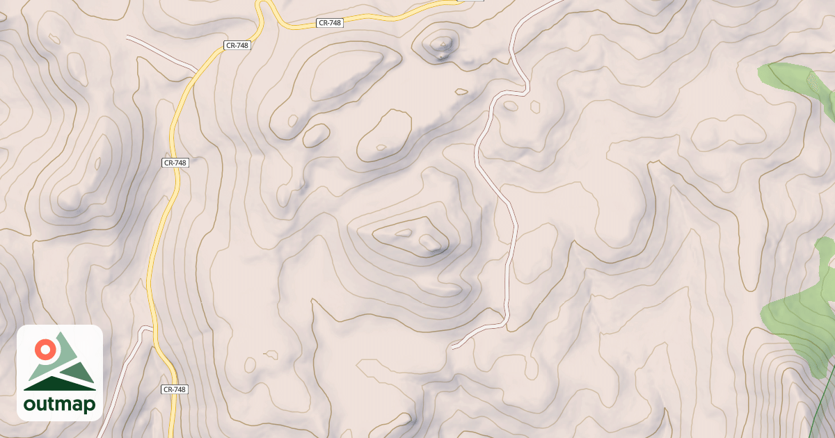 Map of ADMIN SITE CONNECTING SPUR