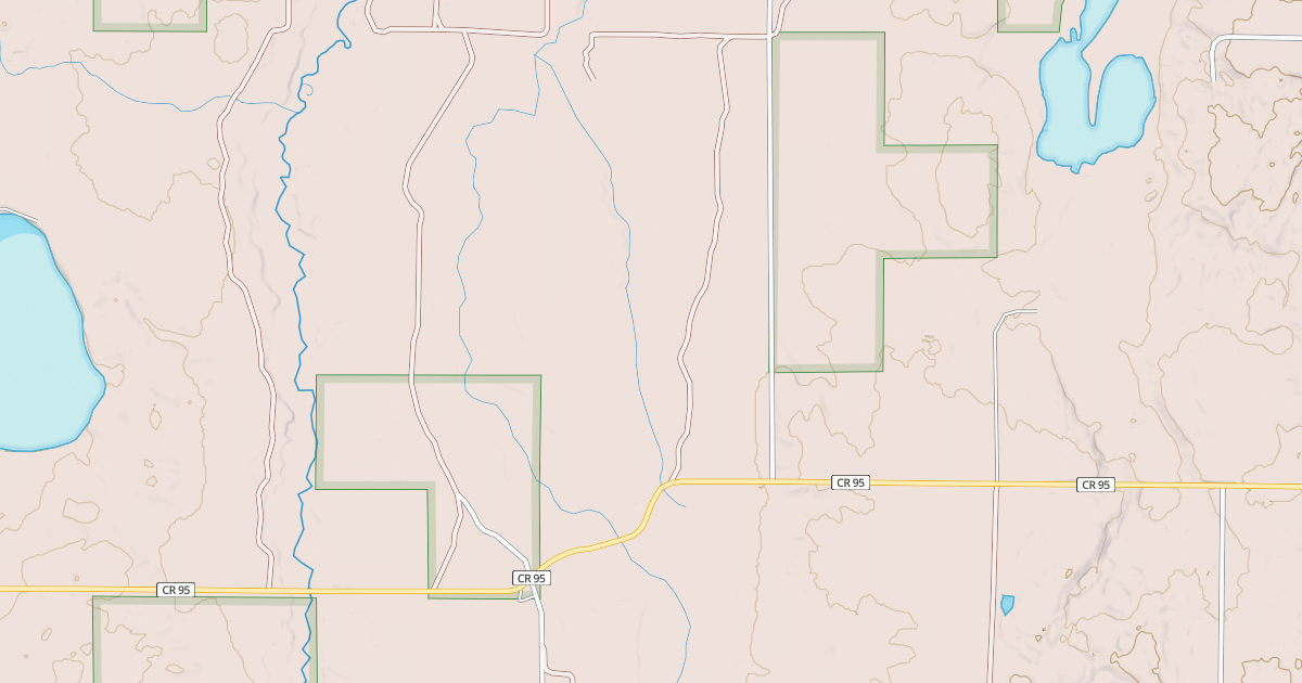Map preview of Schoolcraft Trail