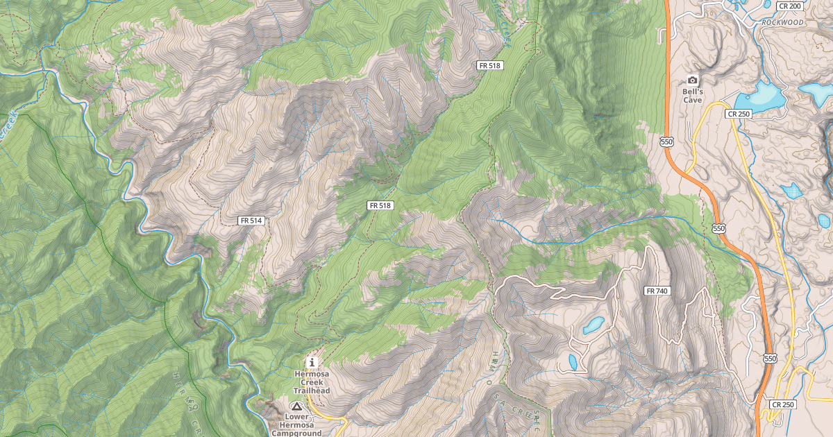 Map preview of JONES CREEK