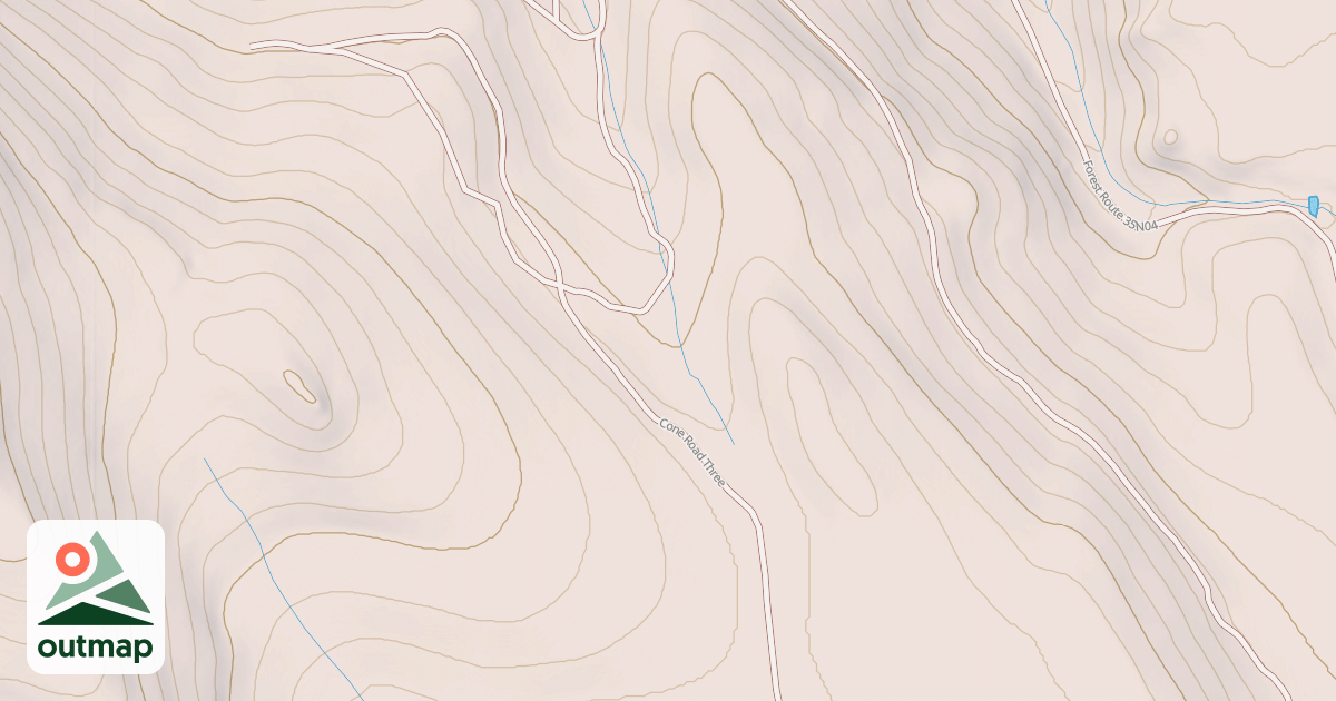 Map of ASPEN FLAT