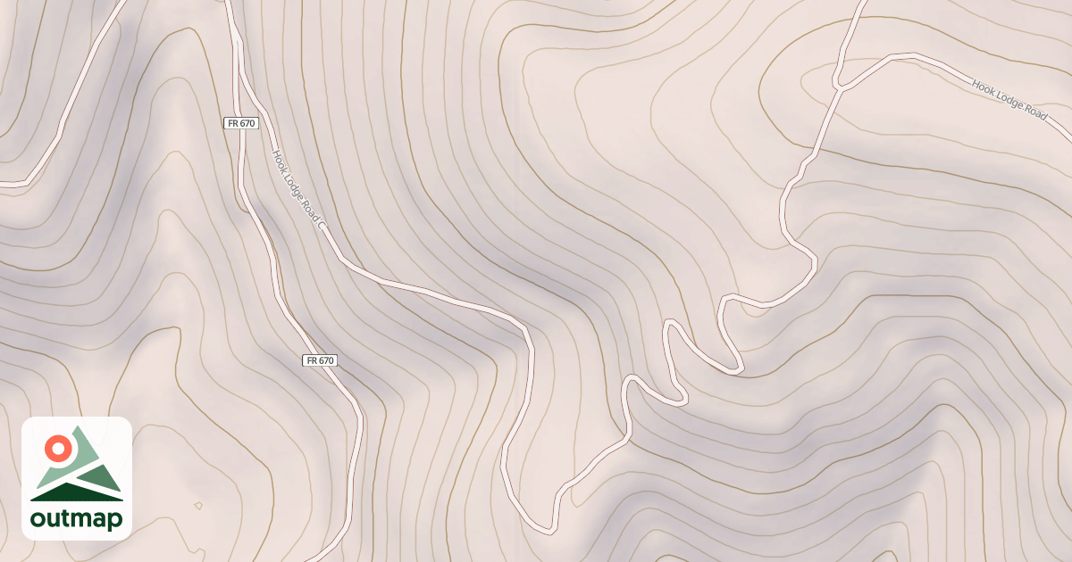Map of HOOK LODGE C