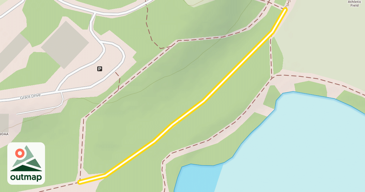Map of APU Ski Trail