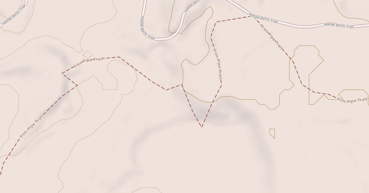 Map preview of Straight Arrows Trail