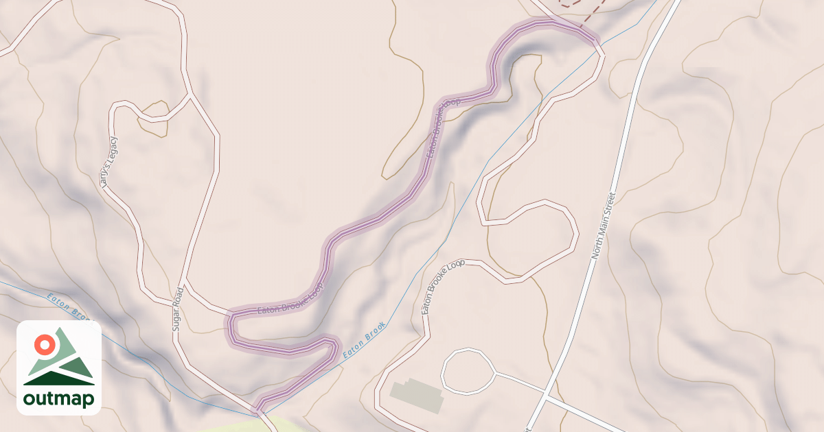 Map of Eaton Brooke Loop