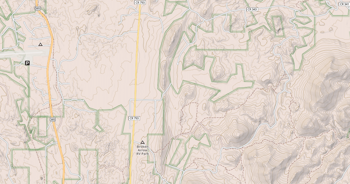 Map preview of HAZELRODT CUTOFF BR 1A