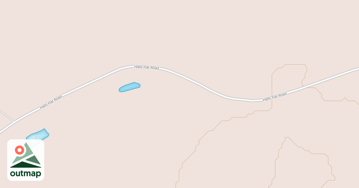 Map of E SHEEP FLAT SPUR