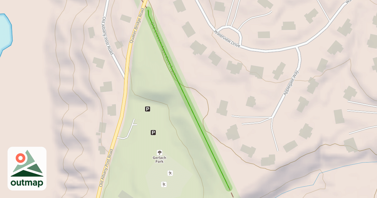 Map of Old Croton Aqueduct Trail