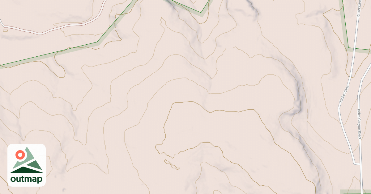 Map of BOLES CANYON BR 7A