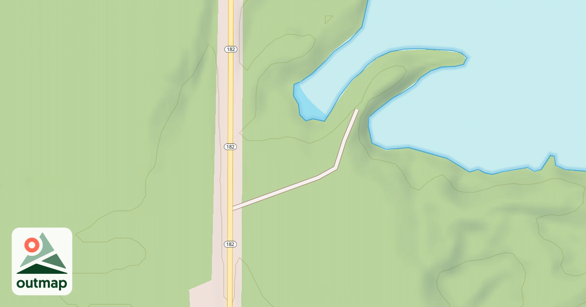Map of PATTERSON POINT ROAD