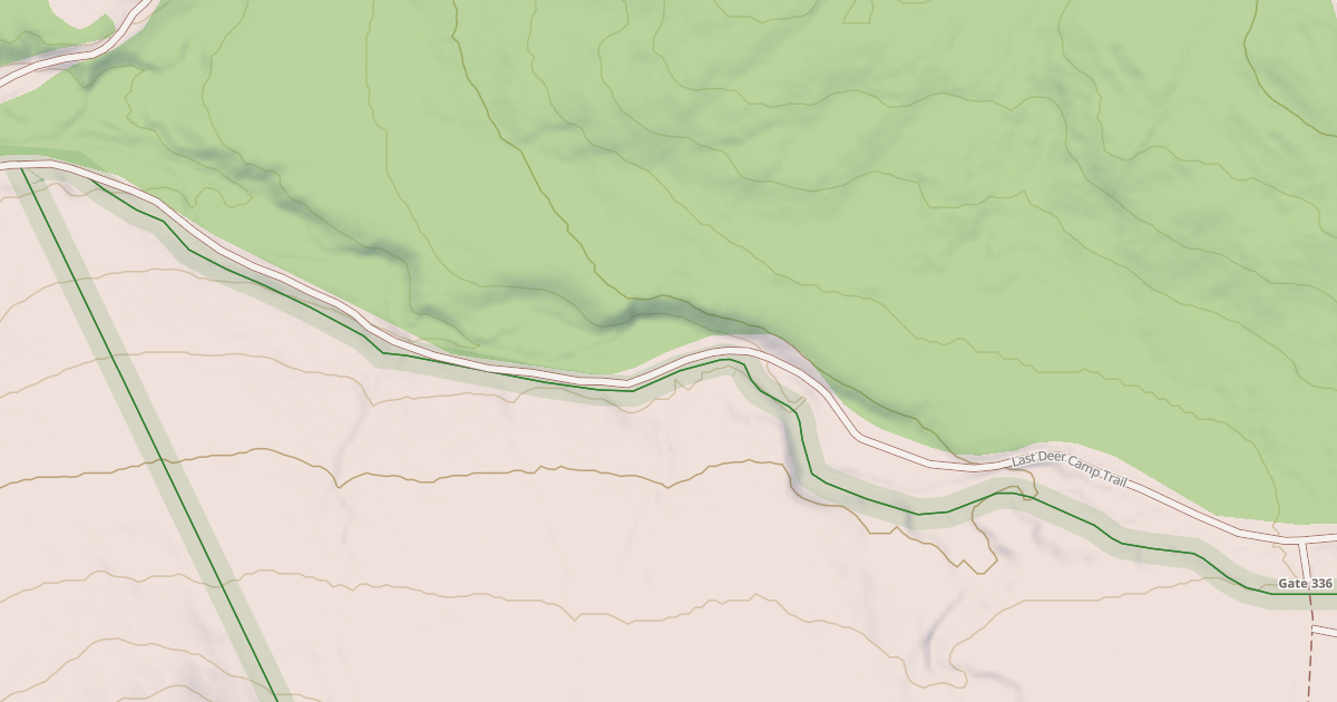 Map preview of Last Deer Camp Trail