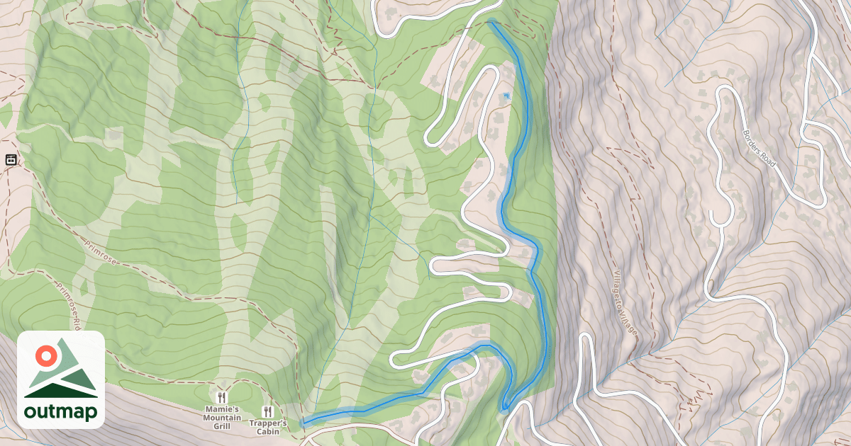 Map of Daybreak Ridge
