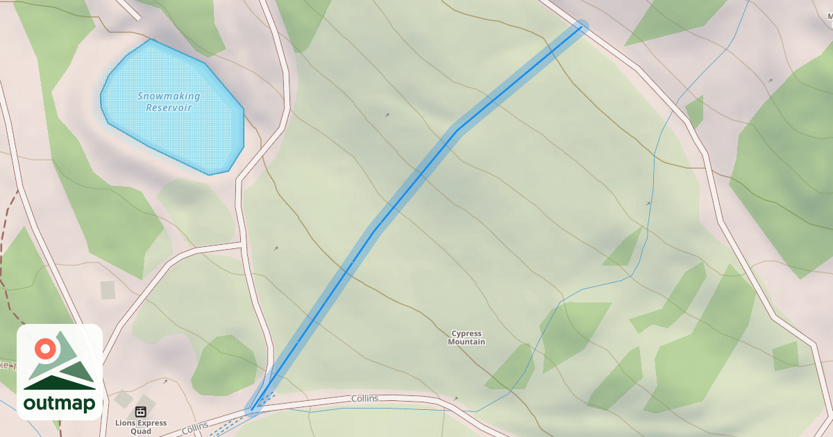 Map of Lower Bowen