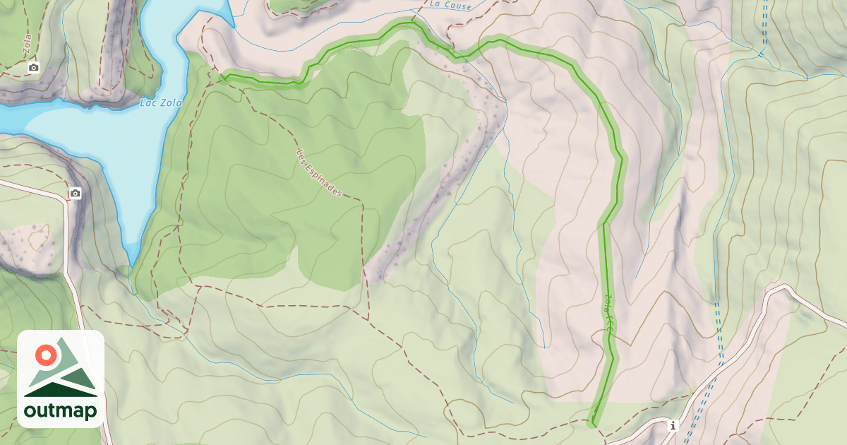 Map of Zola FCC