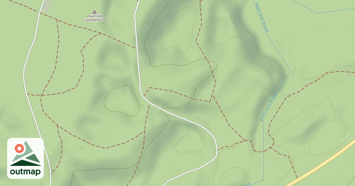 Map of Friends' Trail (Yellow)