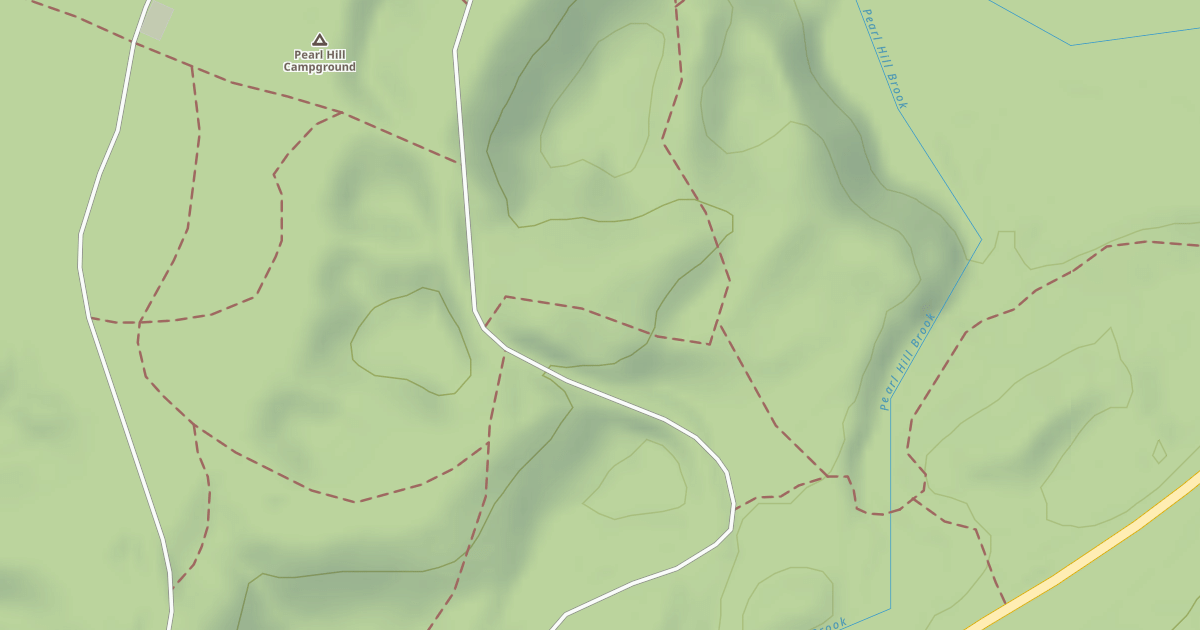 Map preview of Friends' Trail (Yellow)