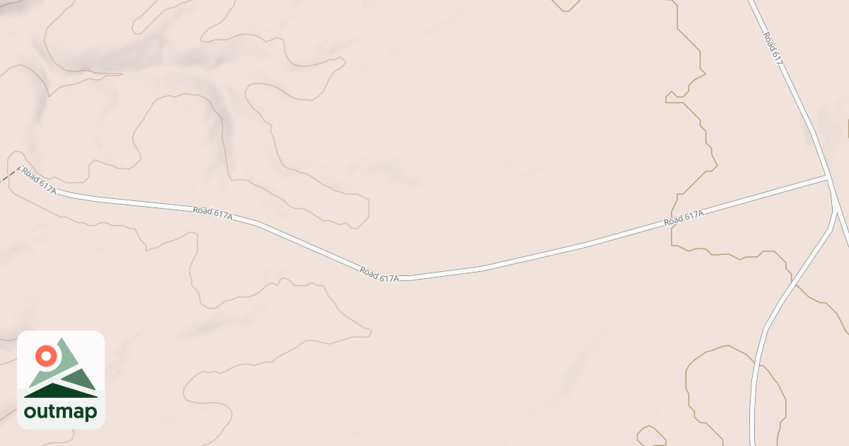 Map of ROBERTSON A SPUR