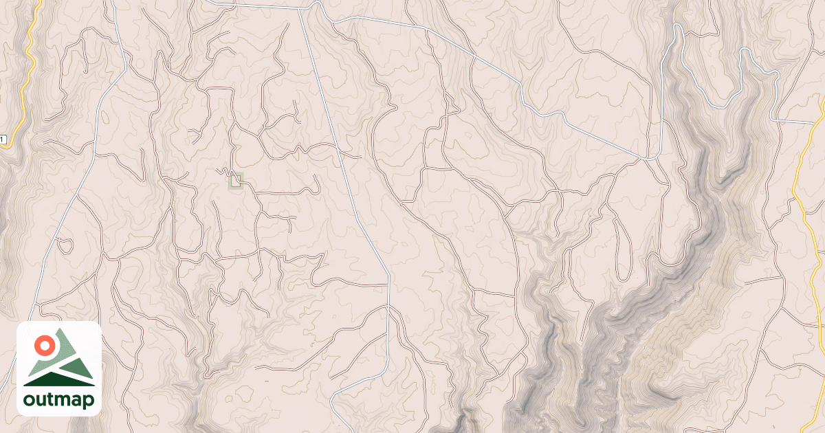 Map of USFS National Forest System Roads {86831050-A6A6-4877-BBC1-B6E378A25603}