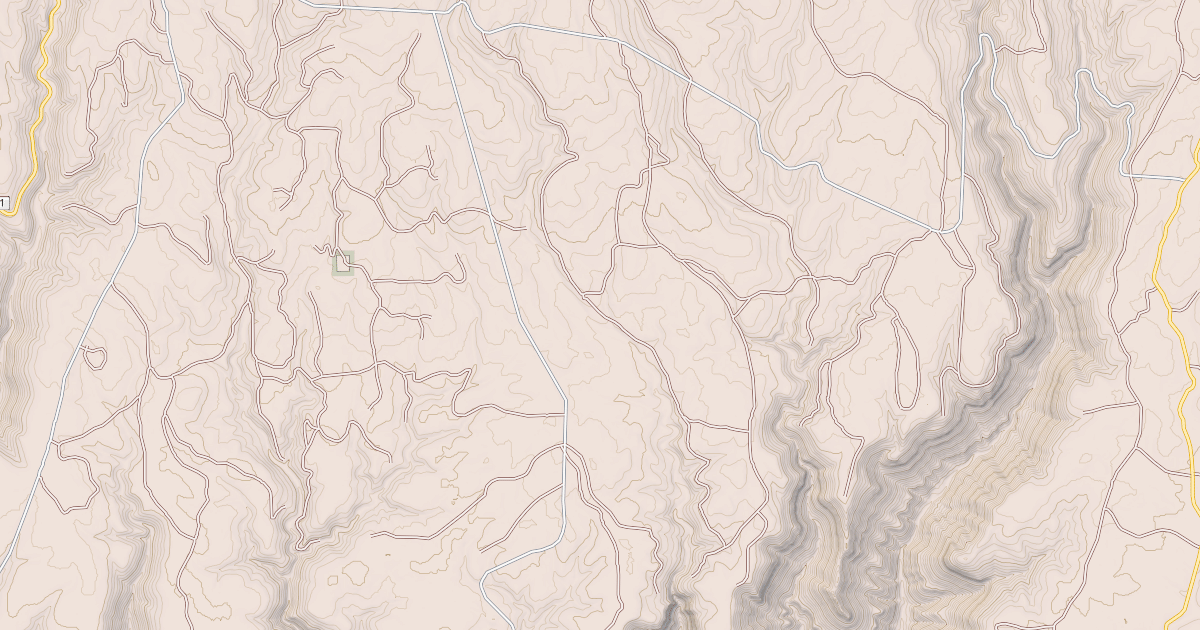 Map preview of USFS National Forest System Roads {86831050-A6A6-4877-BBC1-B6E378A25603}