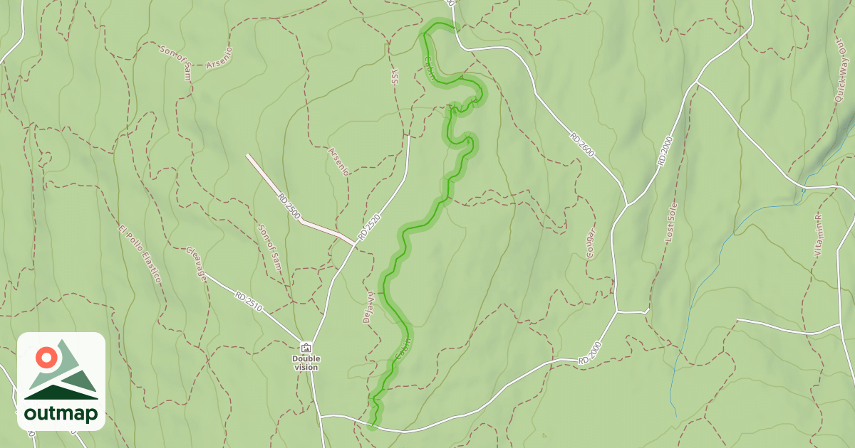 Map of Cabin